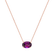 Necklace with Rhodolite Solivian2