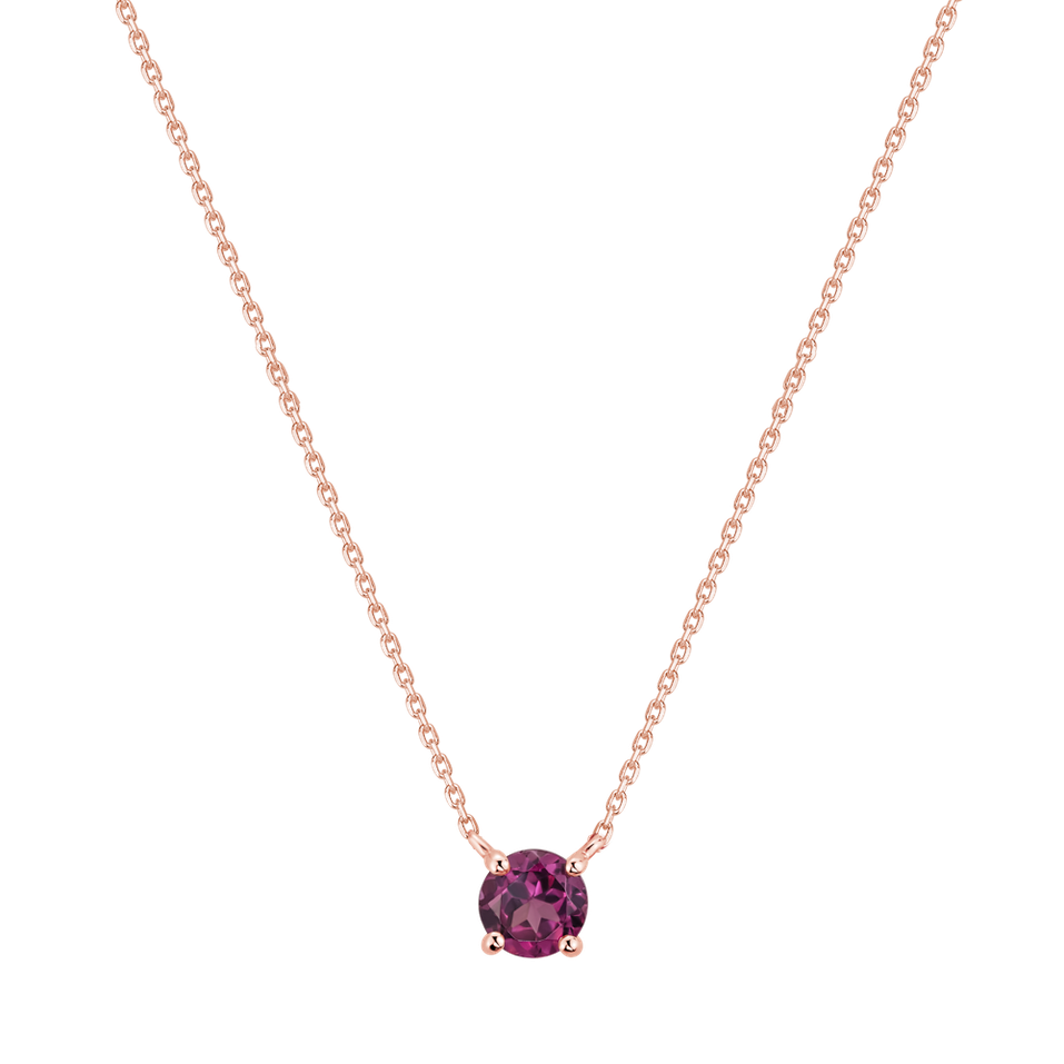Necklace with Rhodolite Nerilla