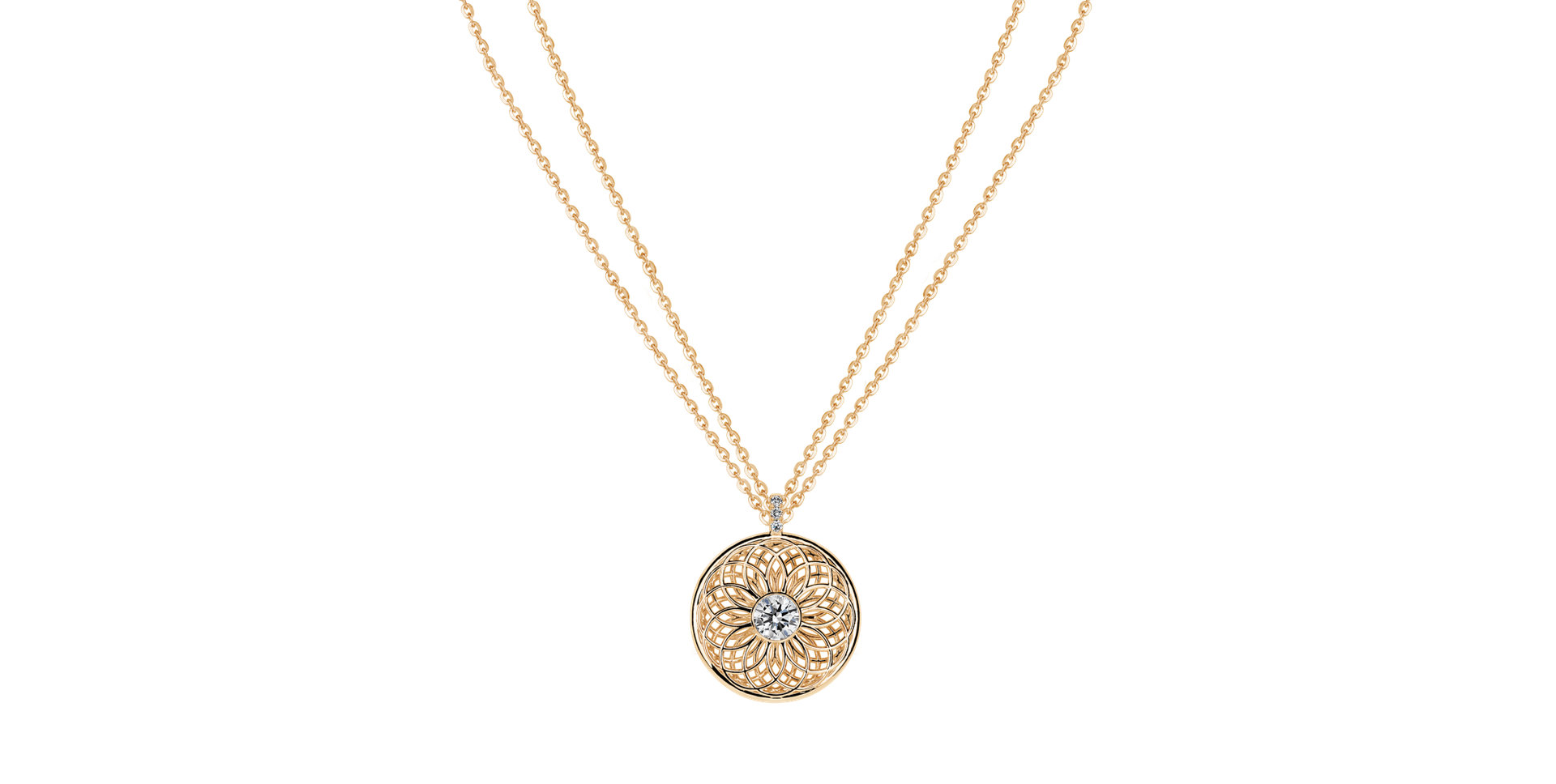 Diamond necklace Sphere of Light