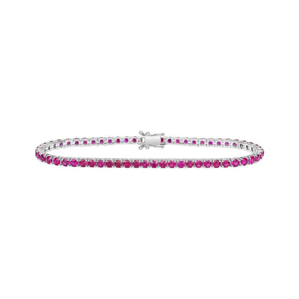 Bracelet with Rubies Infinite Glow