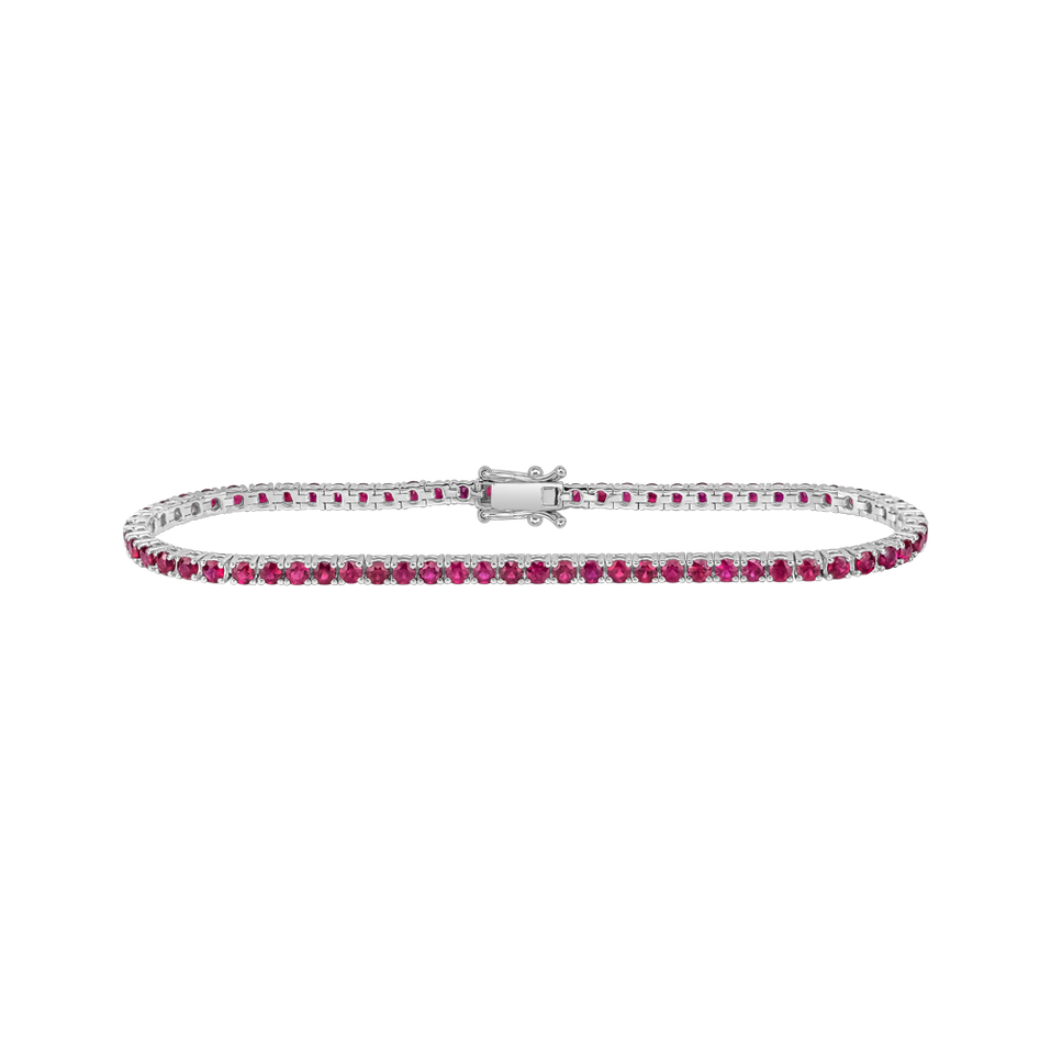 Bracelet with Rubies Infinite Glow