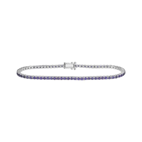 Bracelet with Sapphires Infinite Glow