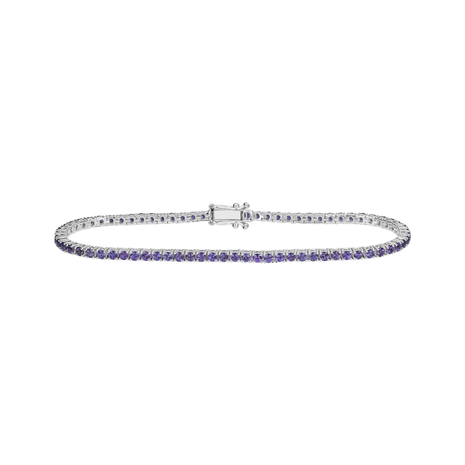 Bracelet with Sapphires Infinite Glow