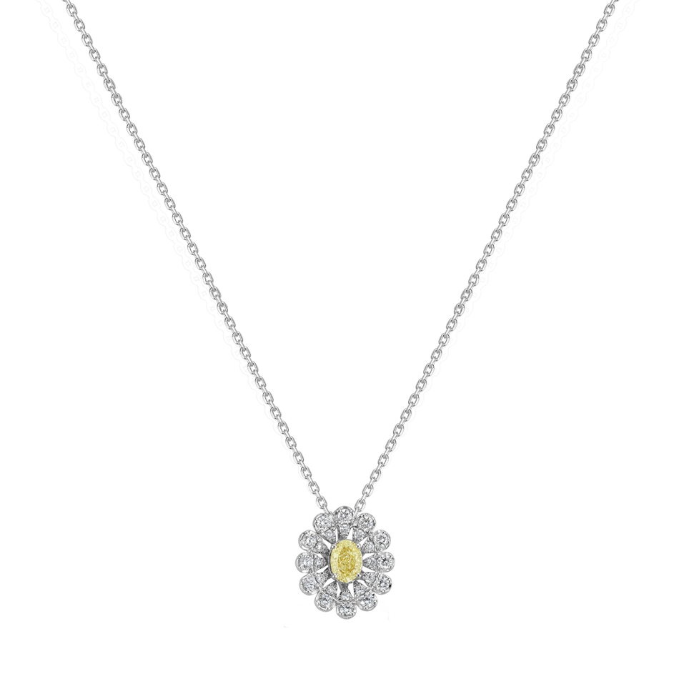 Diamond necklace Starlight Bloom