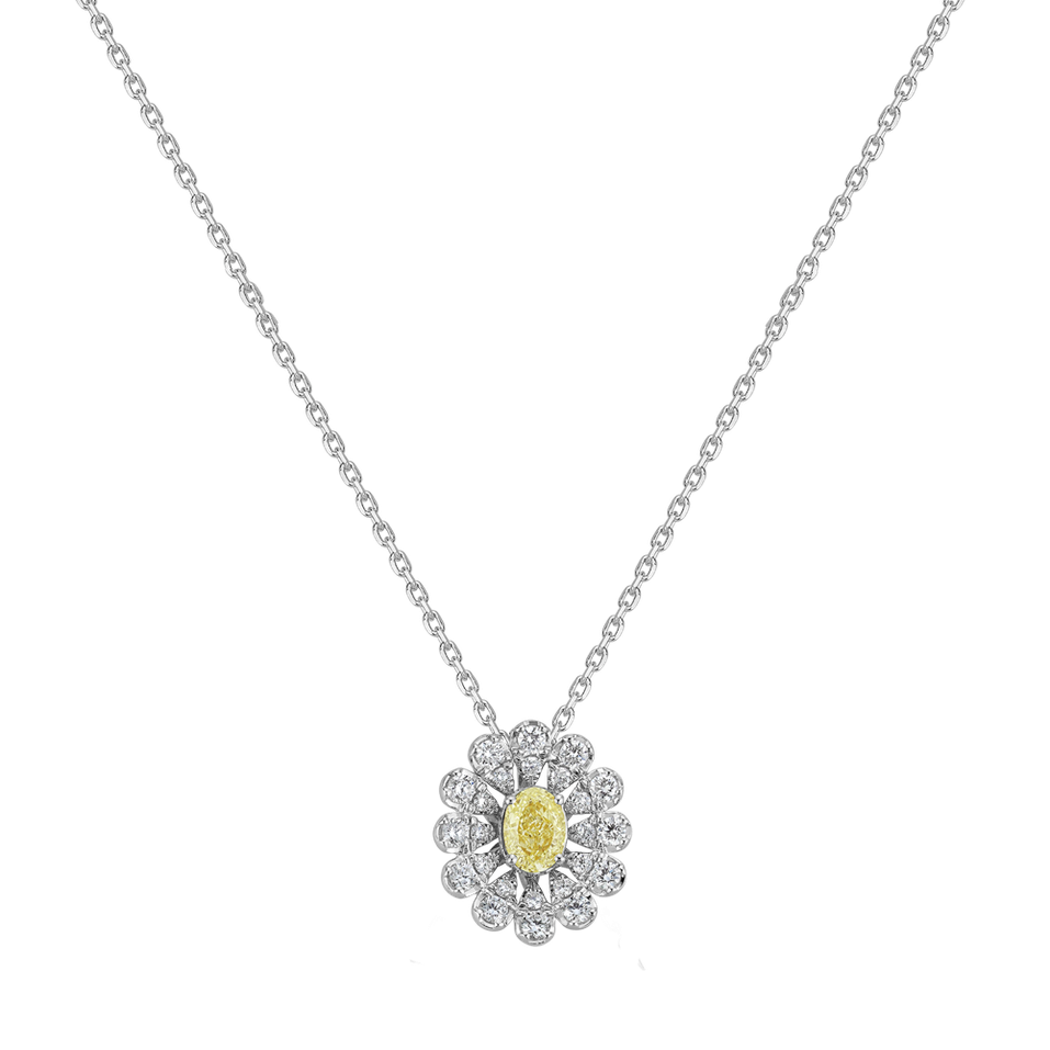 Diamond necklace Starlight Bloom