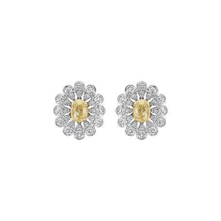 Diamond earrings Starlight Bloom