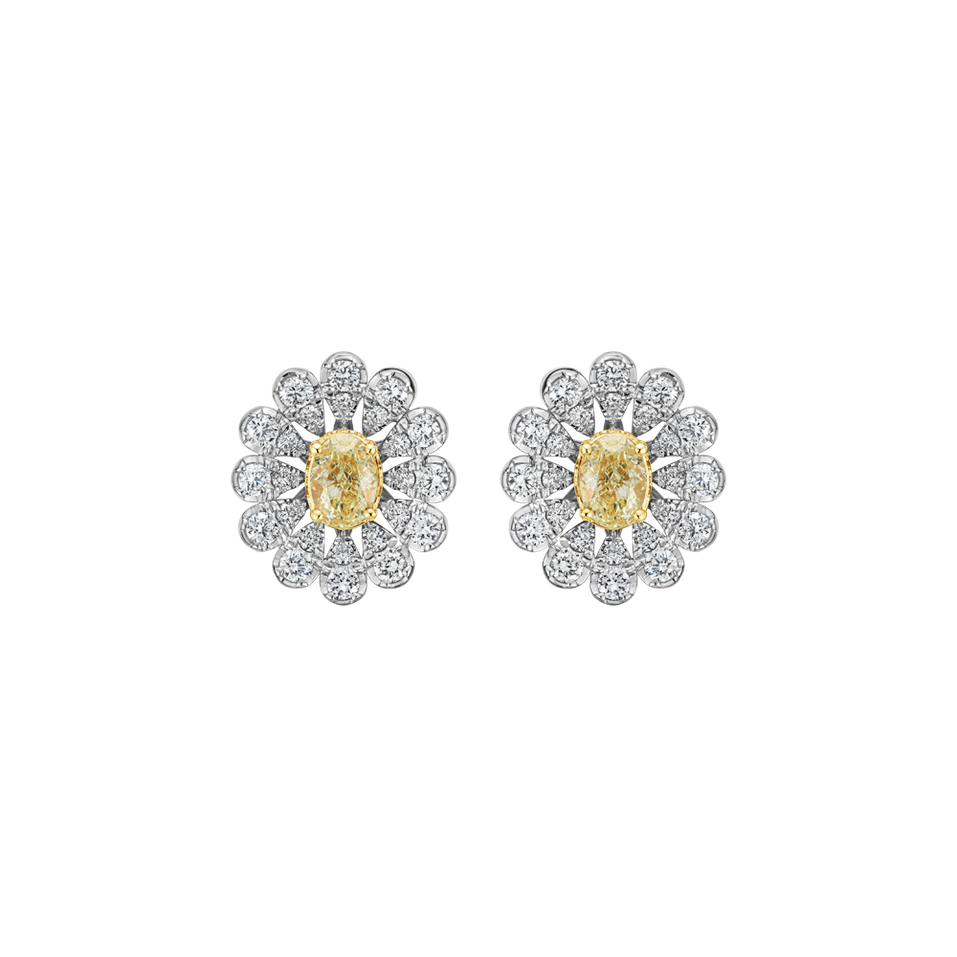 Diamond earrings Starlight Bloom