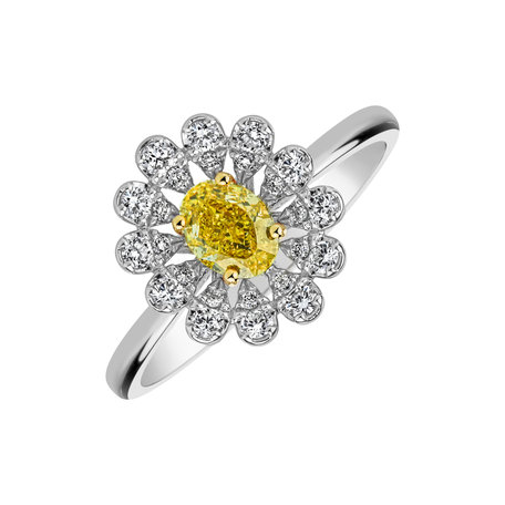 Diamond ring Starlight Bloom