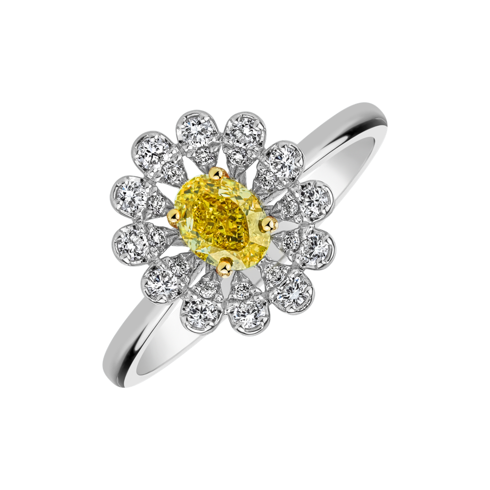 Diamond ring Starlight Bloom