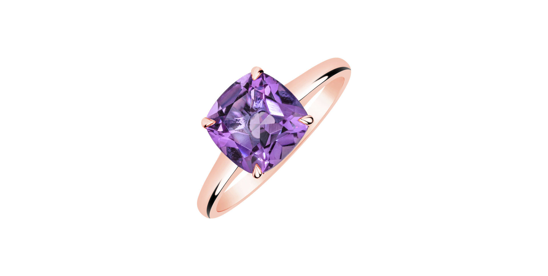 Ring with Amethyst Araminta