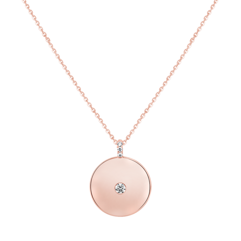 Diamond necklace Circle