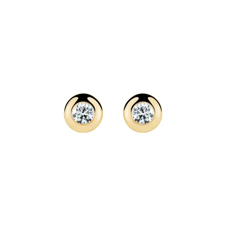Diamond earrings Sweet Dot