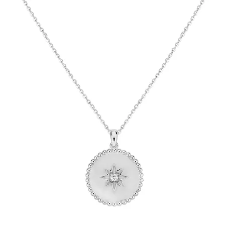 Diamond necklace Star of Life