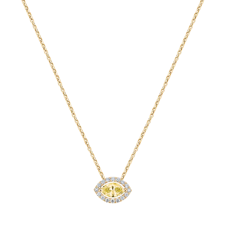 Diamond necklace Eye of the Sun