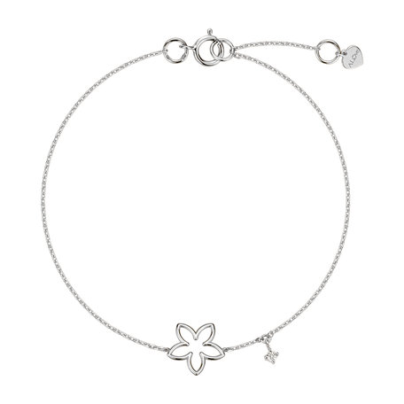 Diamond bracelet Flowery dream