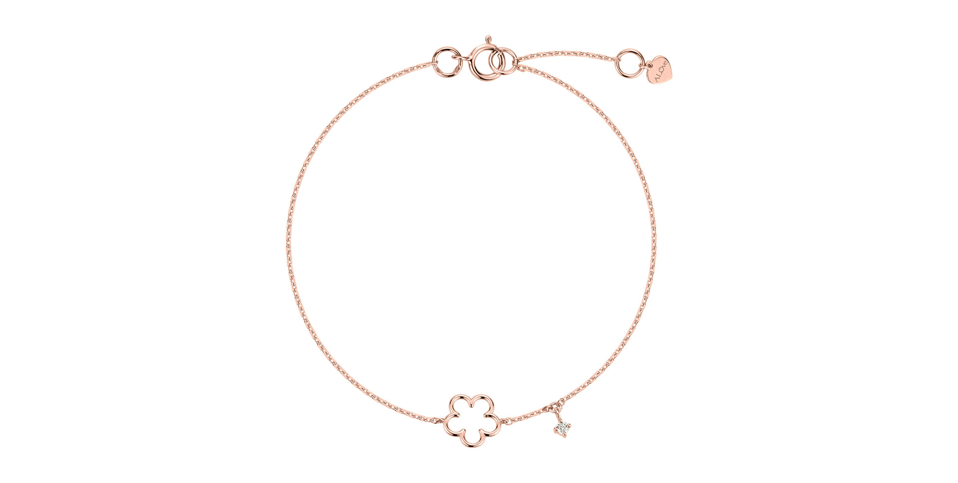 Diamond bracelet Glossy Daisy