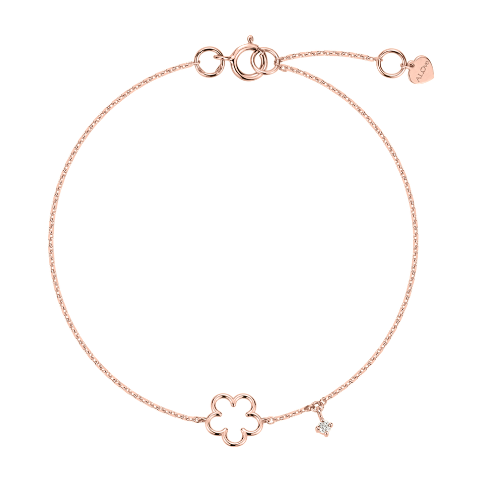 Diamond bracelet Glossy Daisy