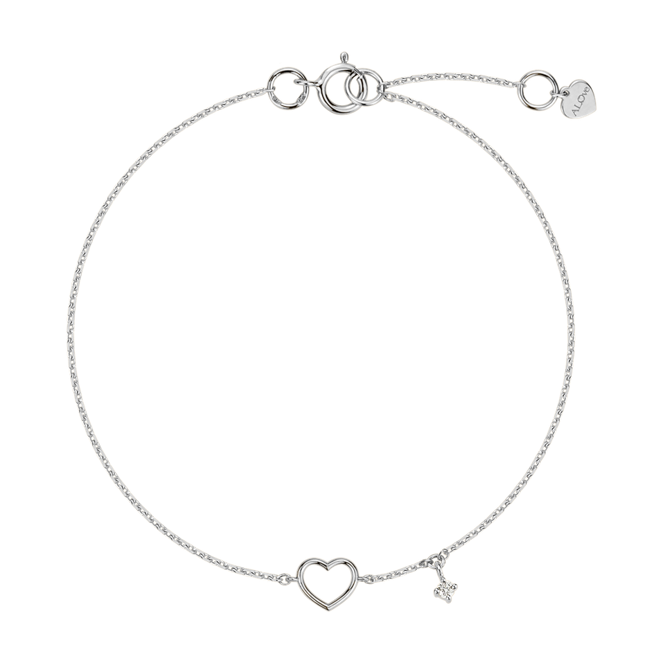 Diamond bracelet My Love