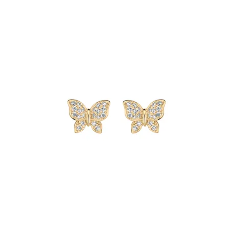 Diamond earrings Lucky Wings