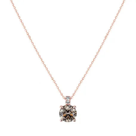 Diamond necklace Bronze Radiance