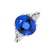 Diamond ring with Tanzanite Dynasty Gem2