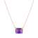 Necklace with Amethyst Aurum Breeze2