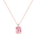 Diamond necklace with Tourmaline Royal Cordelia2