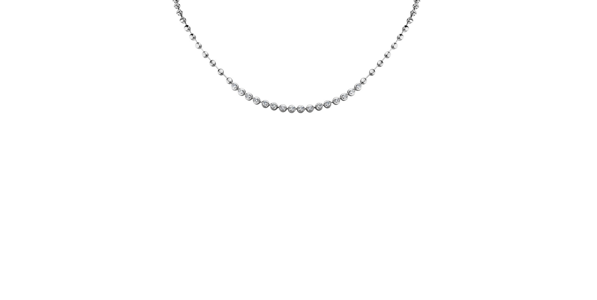 Diamond necklace Night Poetry