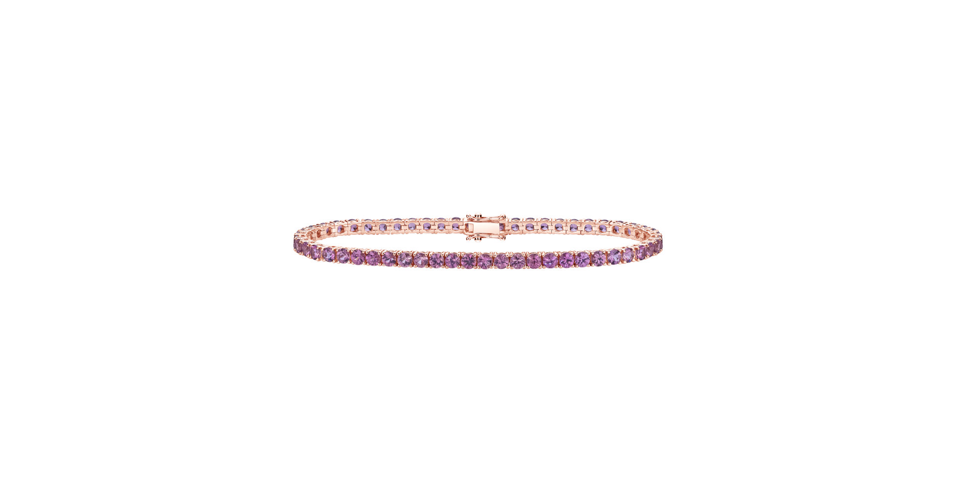 Bracelet with Garnet Infinite Glow