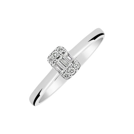 Diamond ring Broken into Beauty