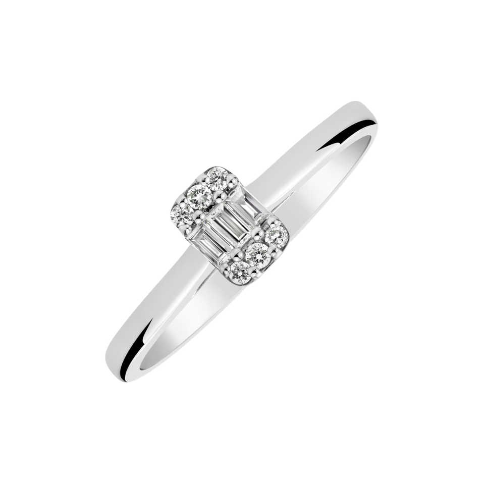 Diamond ring Broken into Beauty