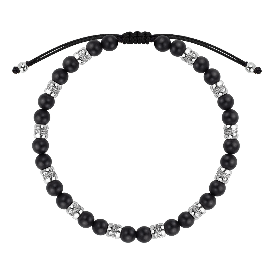 Diamond bracelet with Agates Noctrelis