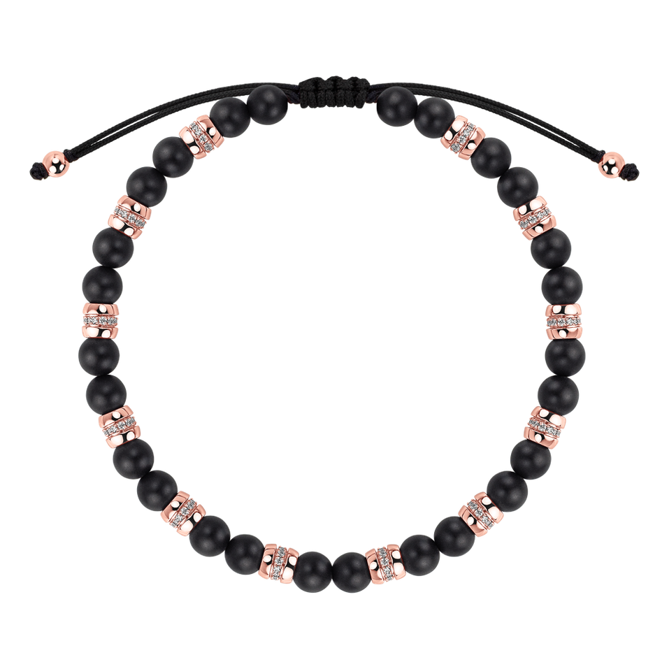Diamond bracelet with Agates Noctrelis