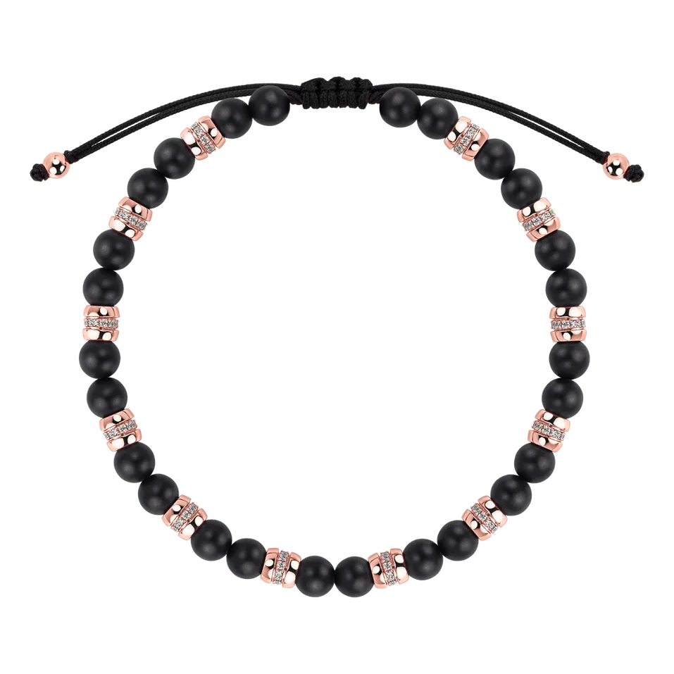 Diamond bracelet with Agates Noctrelis