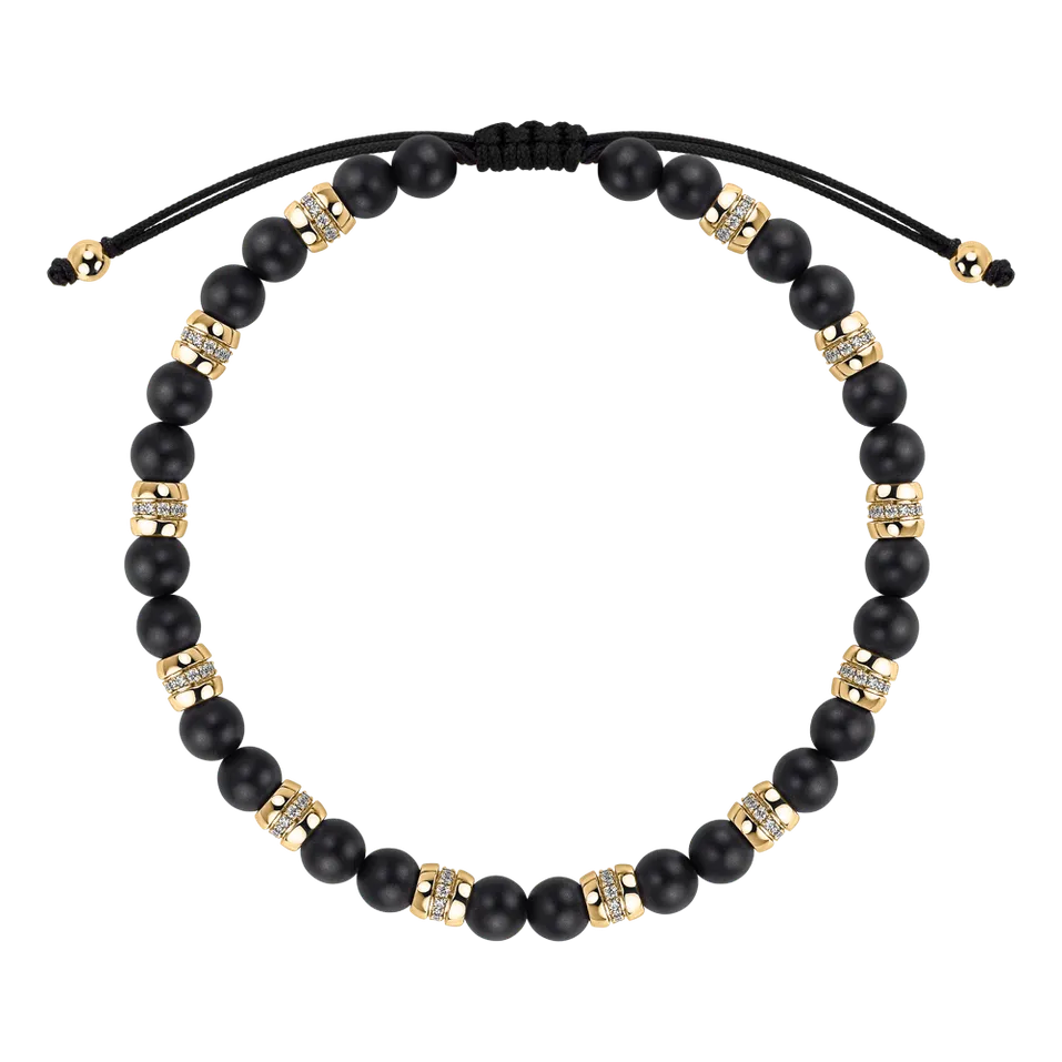 Diamond bracelet with Agates Noctrelis