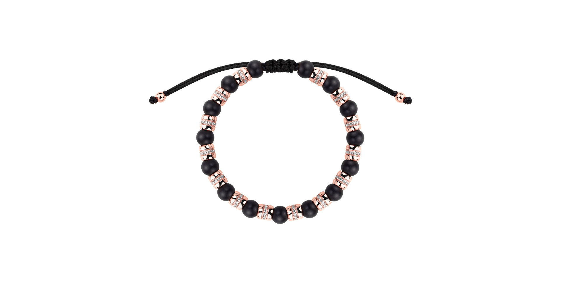 Diamond bracelet with Agates Noctrelia