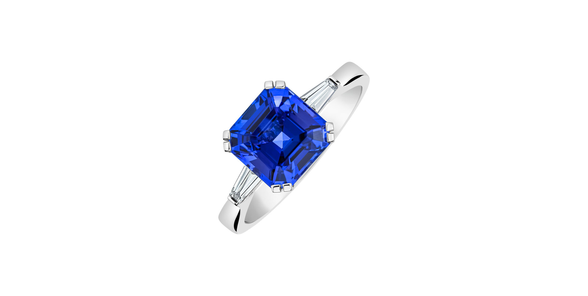 Diamond ring with Tanzanite Wilfredian