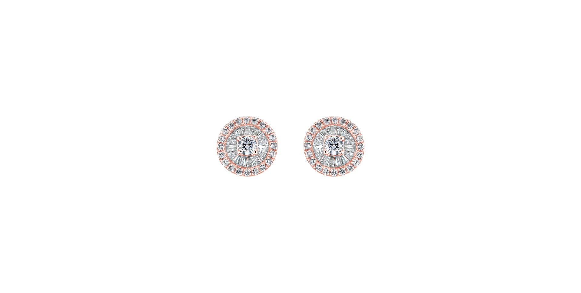 Diamond earrings Solarae