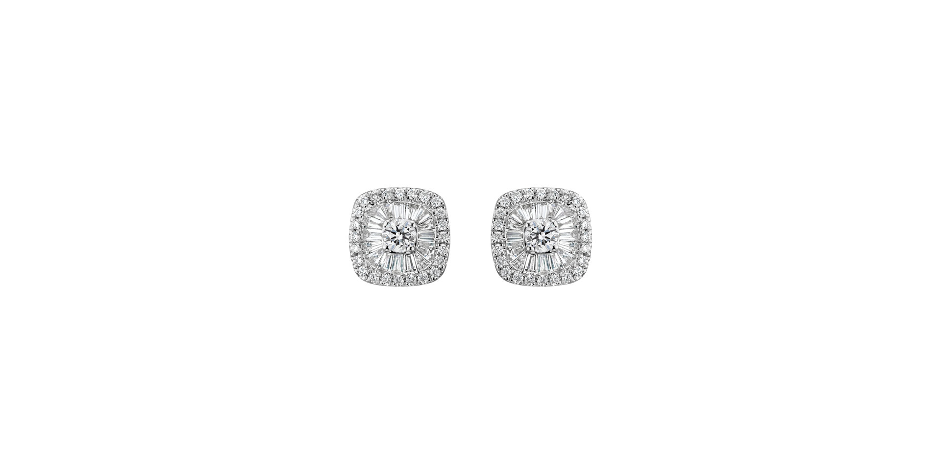 Diamond earrings Lunaris