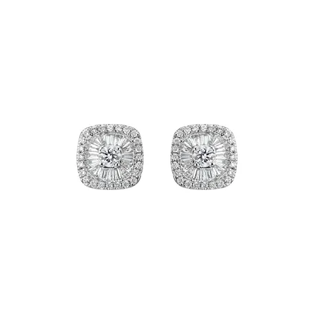 Diamond earrings Lunaris