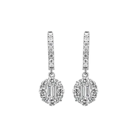 Diamond earrings Montclair