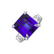 Diamond ring with Tanzanite Fragments of Sky2