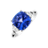 Diamond ring with Tanzanite Frostbloom2