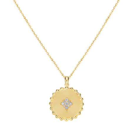 Diamond necklace Piece of Sun