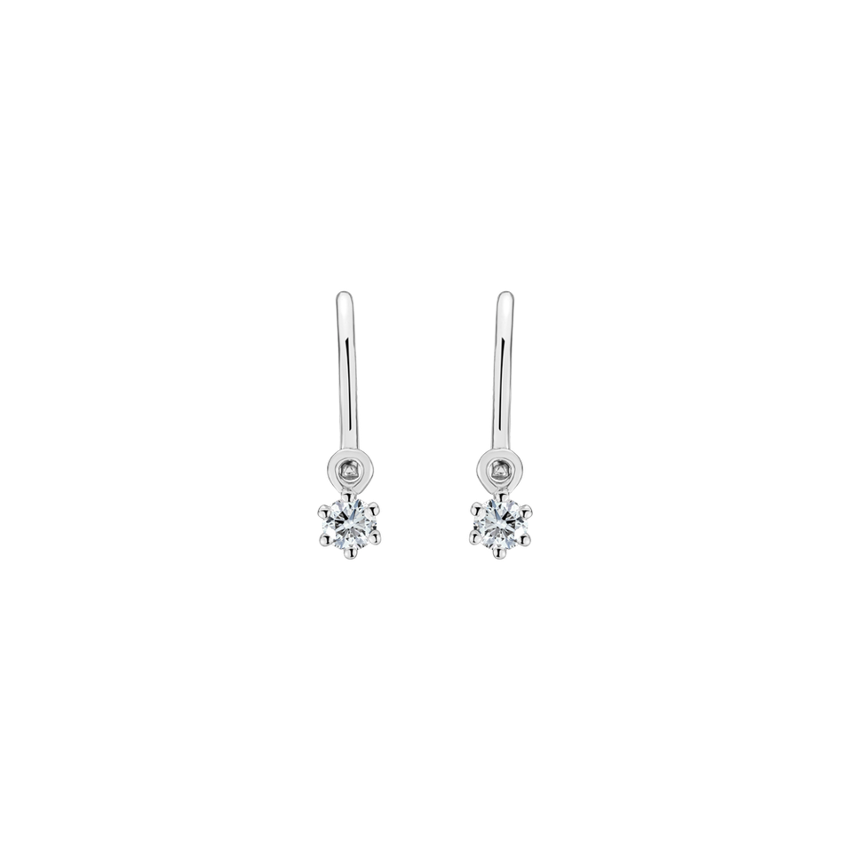 Children's diamond earrings Sweet Princess
