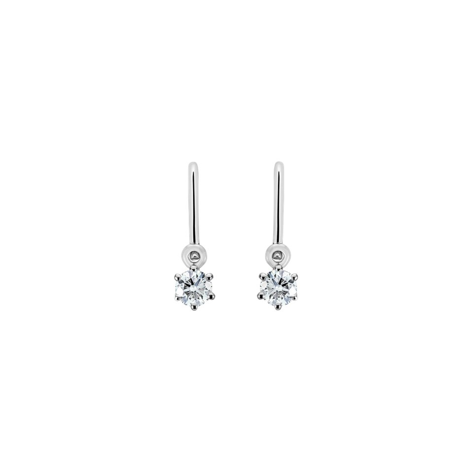 Children's diamond earrings Sweet Princess