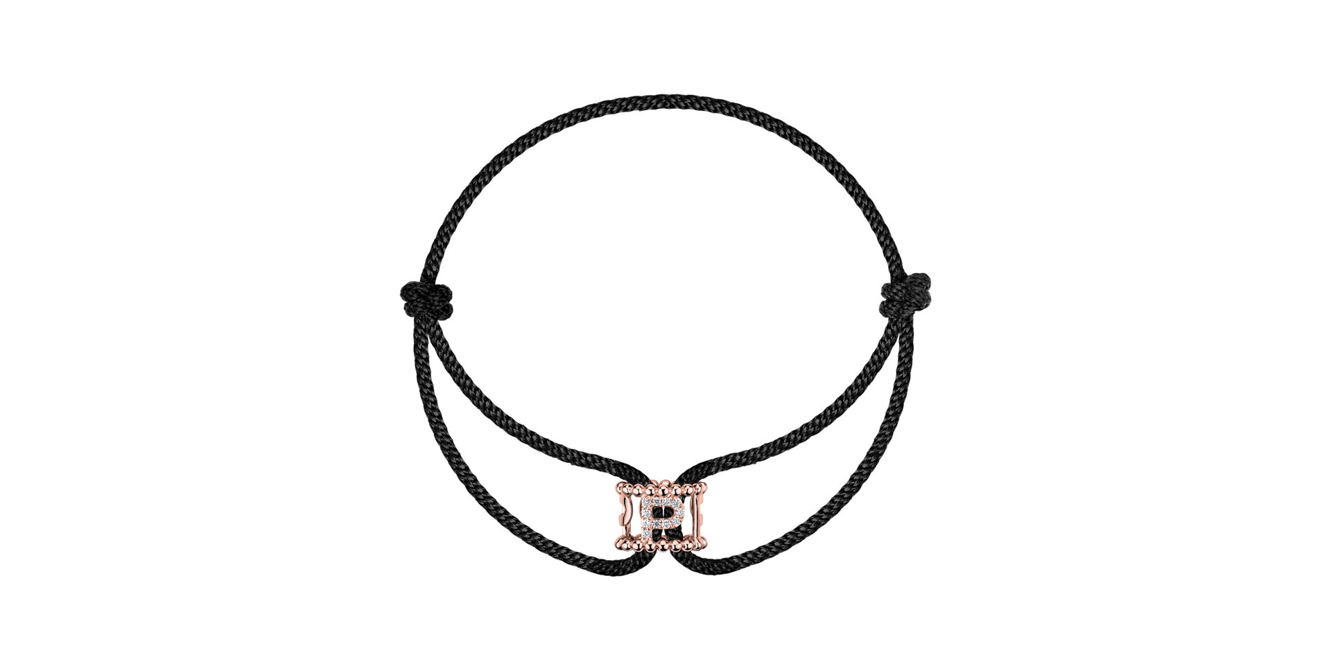 Diamond bracelet Magnificent Letter