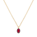 Diamond necklace with Ruby Euphemia2