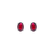 Earrings with Ruby Mystic Abyss2