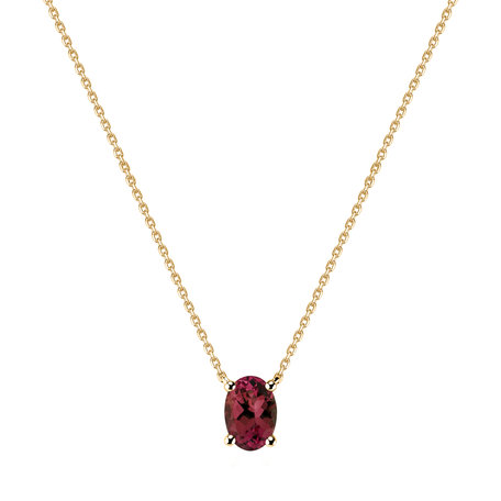 Necklace with Ruby Mystic Abyss